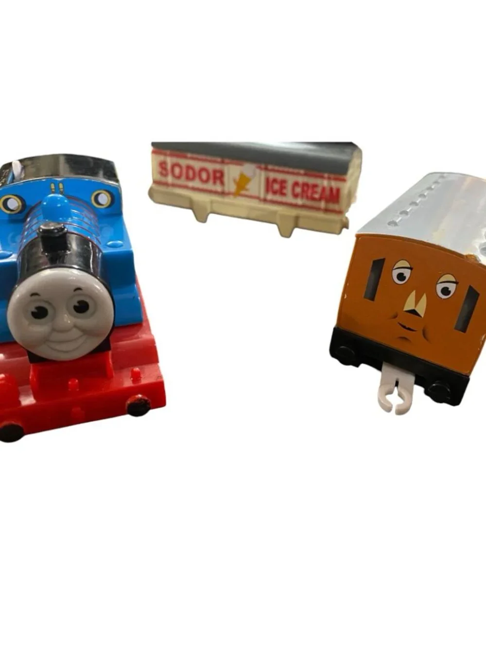 Thomas Train Trackmaster Cars Lot Hit Toys Clarabel Sodor Ice Cream Troublesome